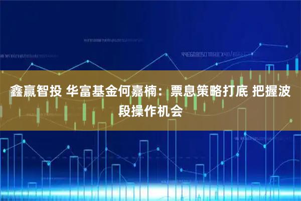 鑫赢智投 华富基金何嘉楠：票息策略打底 把握波段操作机会