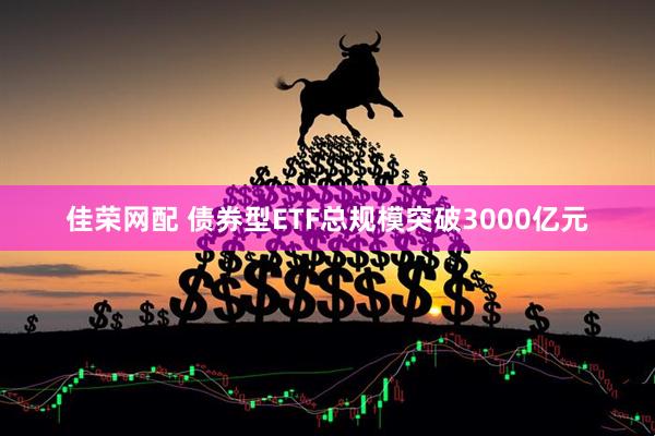 佳荣网配 债券型ETF总规模突破3000亿元