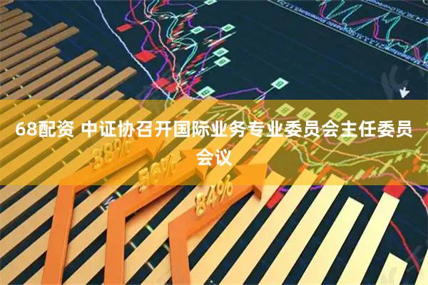 68配资 中证协召开国际业务专业委员会主任委员会议